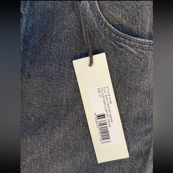 NWT Rollas Elle Jeans in Comfort Smoke - Size 27 - Picture 8 of 11